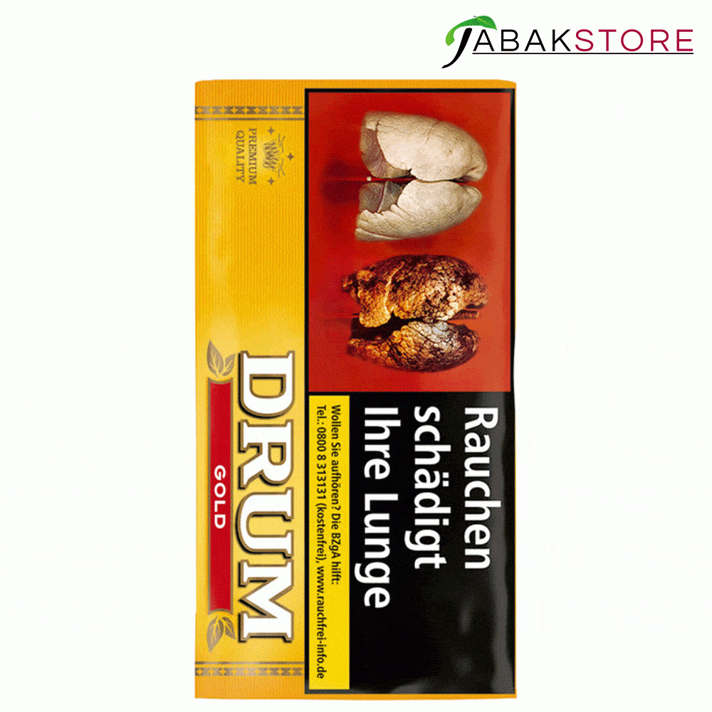 Drum Gold Heller Shag 8,95 Euro | 30g Drehtabak | Online Kaufen