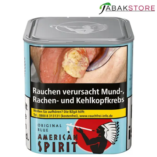 American-Spirit-Tabak-Blau-Dose