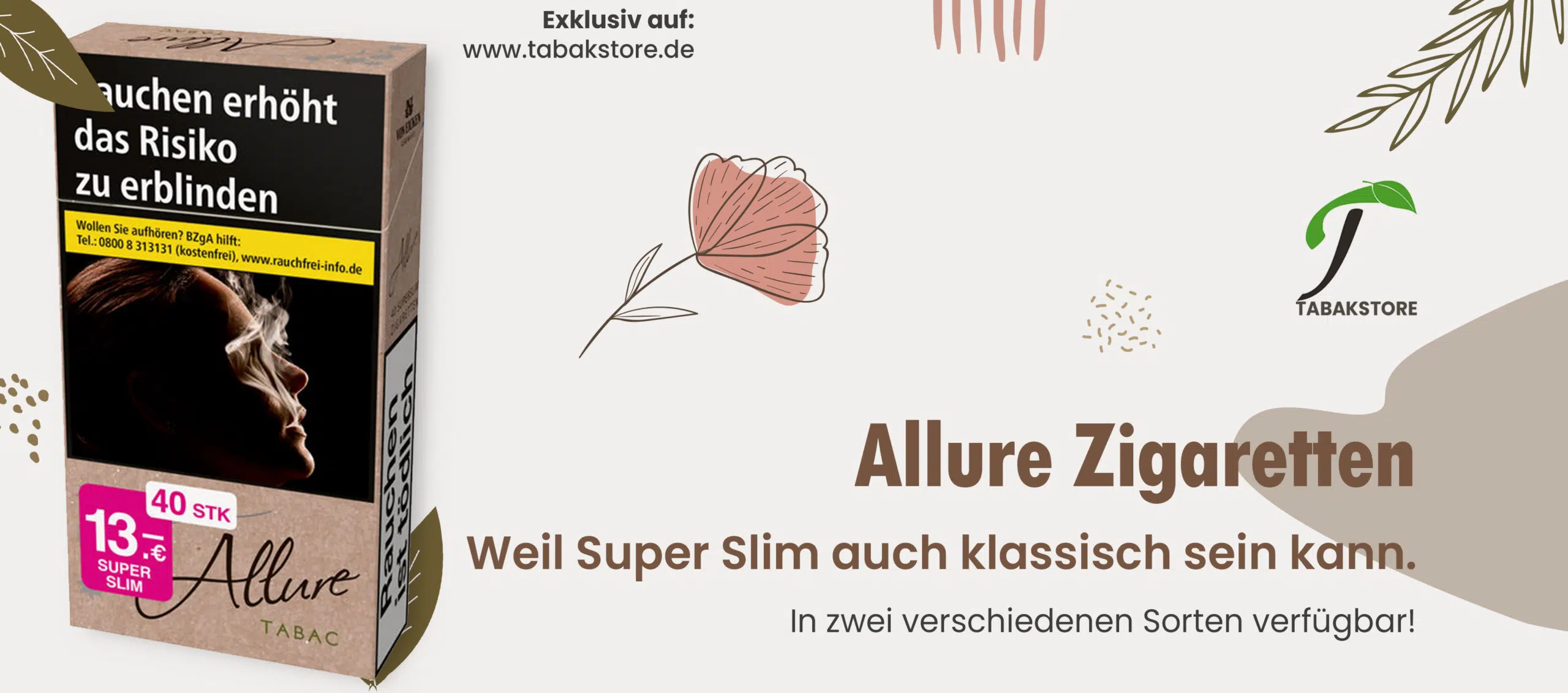 Allure-Zigaretten-Banner