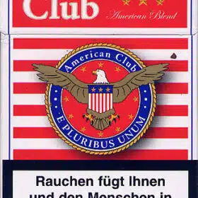 American Club Zigaretten aus dem Jahr 2008
