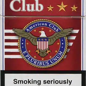 American Club Zigaretten aus dem Jahr 2010