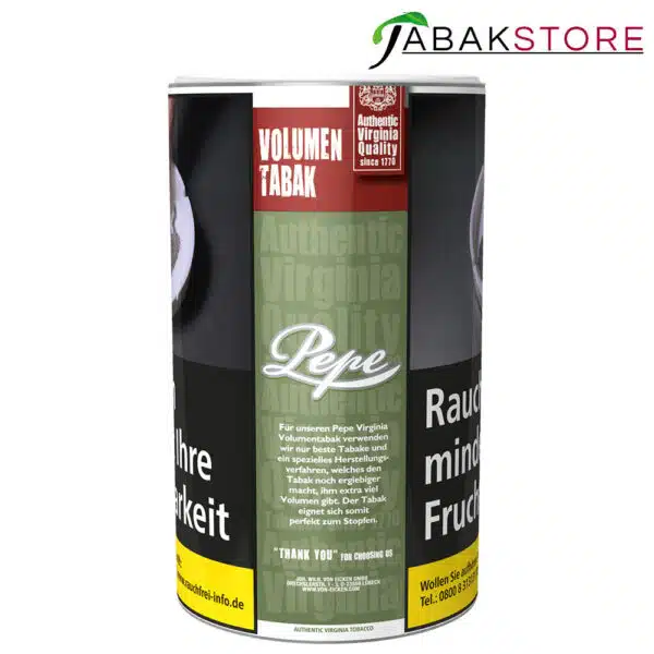 pepe-rich-green-83g-volumen-tabak-dose