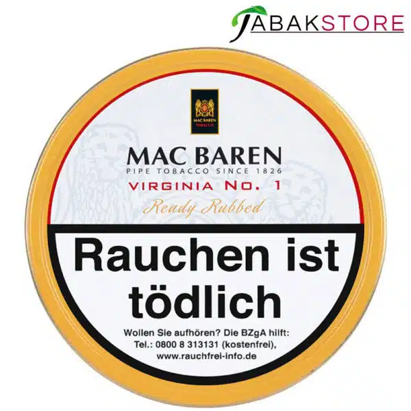 mac-baren-pfeifentabak-virginia-nummer-eins-100g-dose