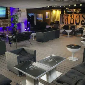 Babos Shisha bar von innen