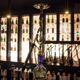 Eine Shisha in Frankfurter Bar