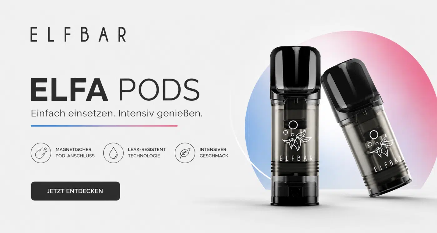 Elfa Pods alle Sorten Banner