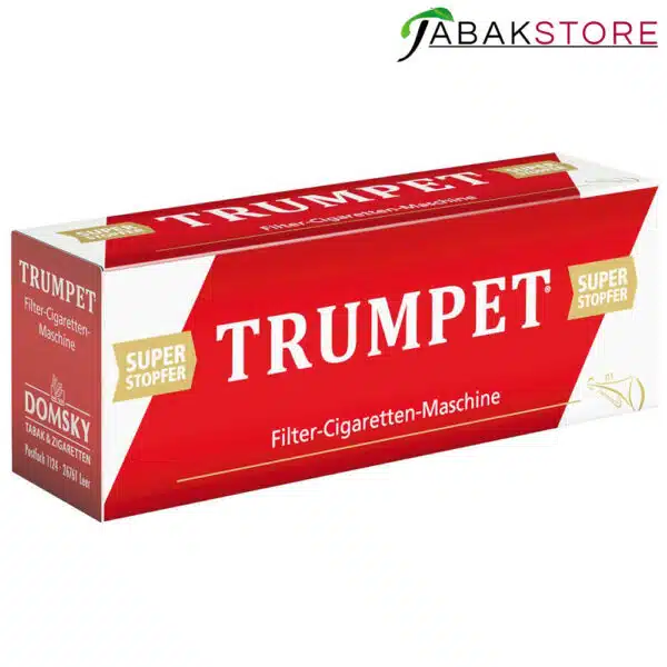 trumpet-stopf-maschiene-rot-weis