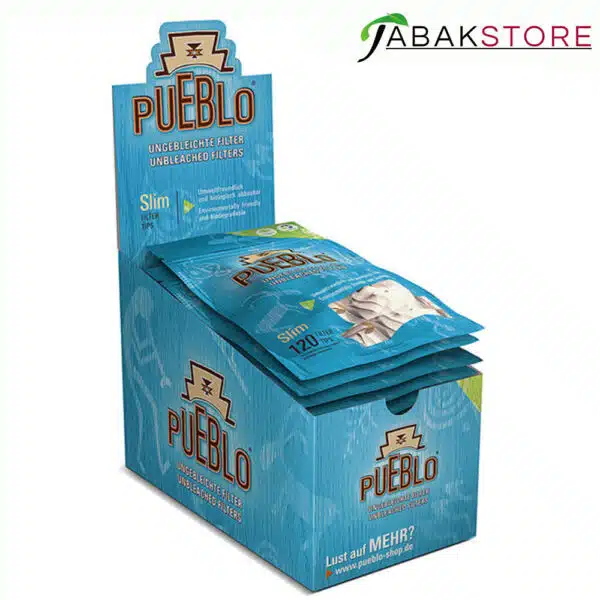 Pueblo-Slim-Filter-Gebinde-10er