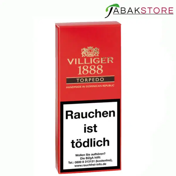 Villiger-1888-Torpedo-3er-Set