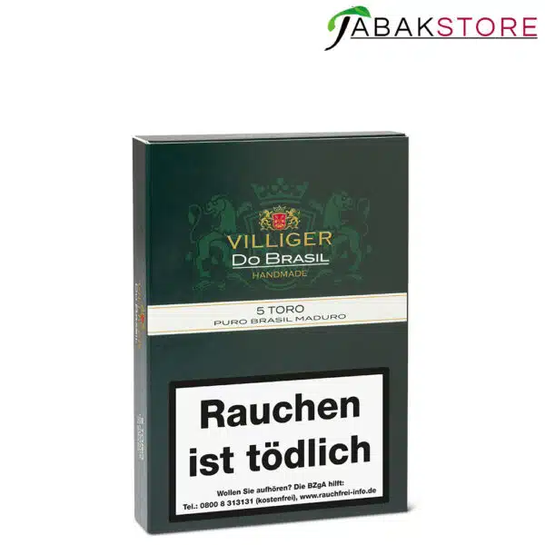 villiger-do-brasil-toro-brasil-maduro-5er-Gebinde-neu