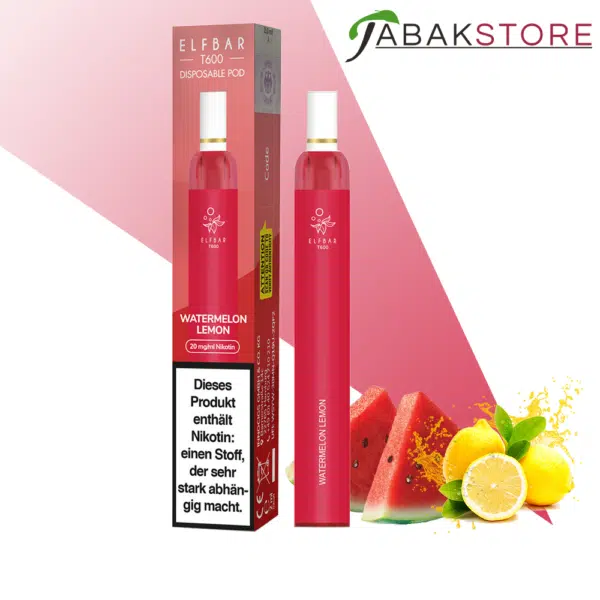 Elfbar-T600-Watermelon-Lemon