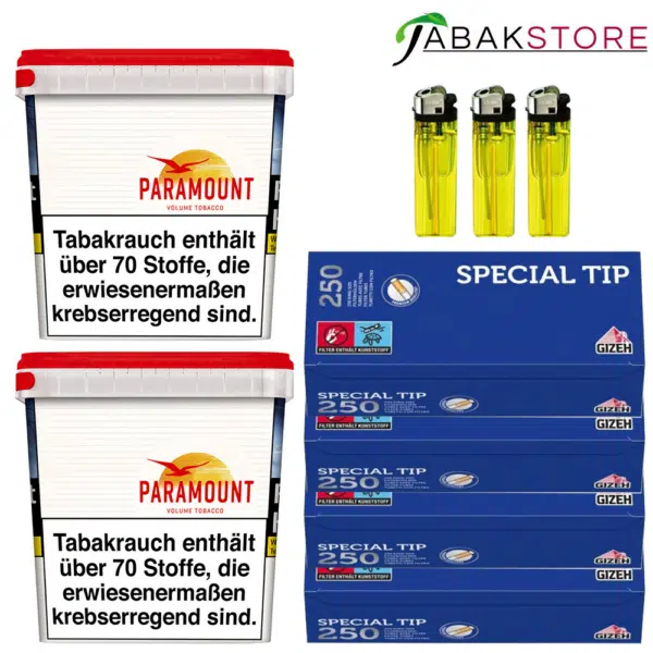 Paramount-Angebot-mit-blauen-Gizeh-Hülsen