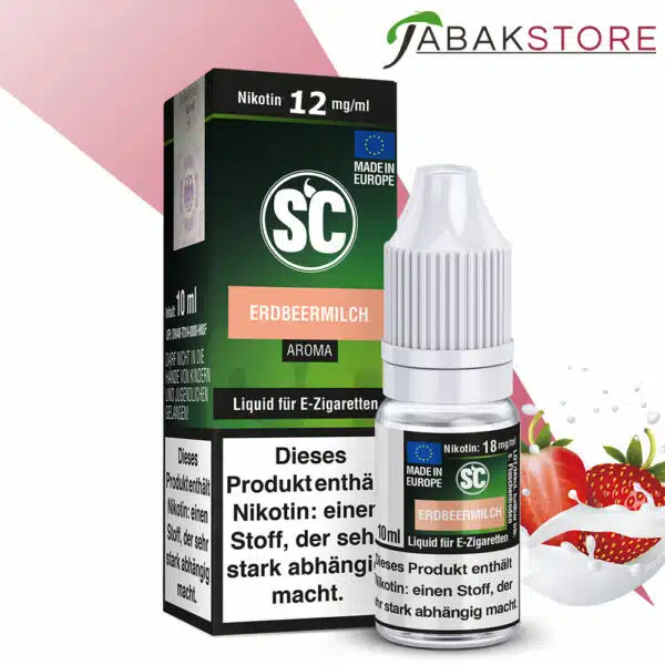 SC-Erdbeermilch-12mg-10ml-Liquid