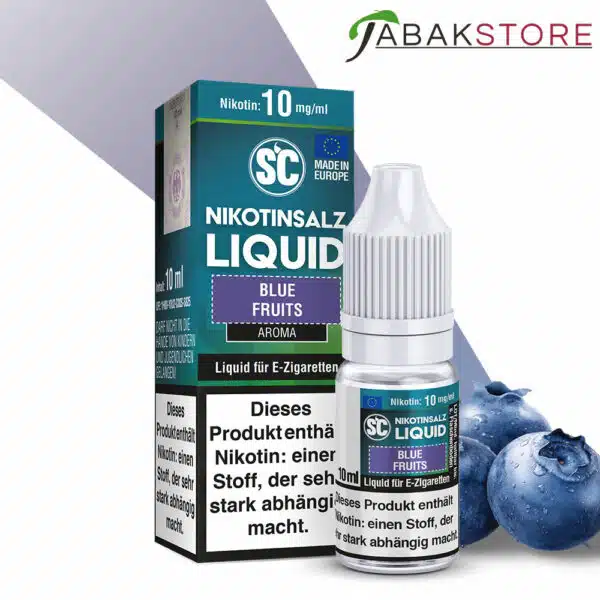 SC-Nikotinsalz10ml-Blue-Fruits-10mg-Nikotin Liquid