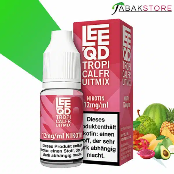 LEEQD-Liquids-Tropical-Fruit-Mix-12mg-Nikotin