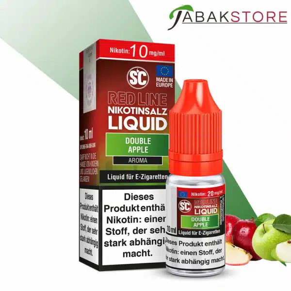 SC-Red-Line-Nikotinsalz-10-mg-Doule-Apple-10ml-Liquid