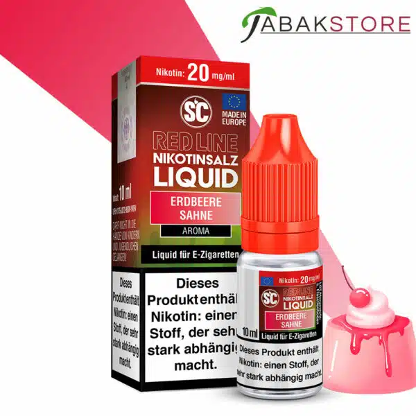 SC-Red-Line-Erdbeere-Sahn-20mg-Liquid