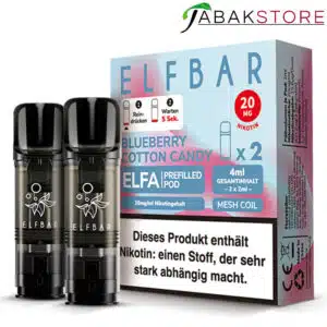 Elfa-Pods-Blueberry-Cotton-Candy-2er-Pack-20mg