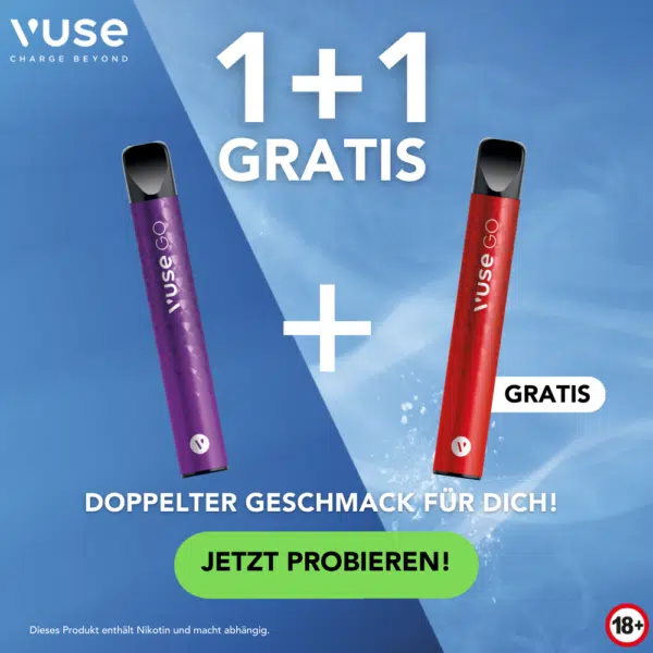 eins plus eins aktion für vuse go 700