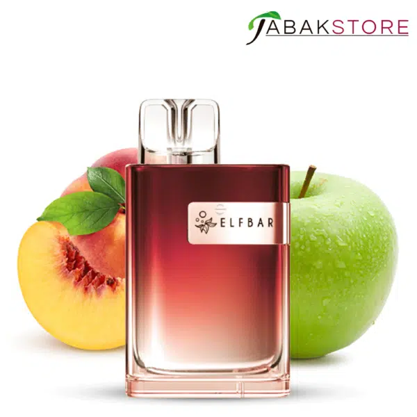 ELFBAR-CR600-Apple-Peach-mit-Früchten