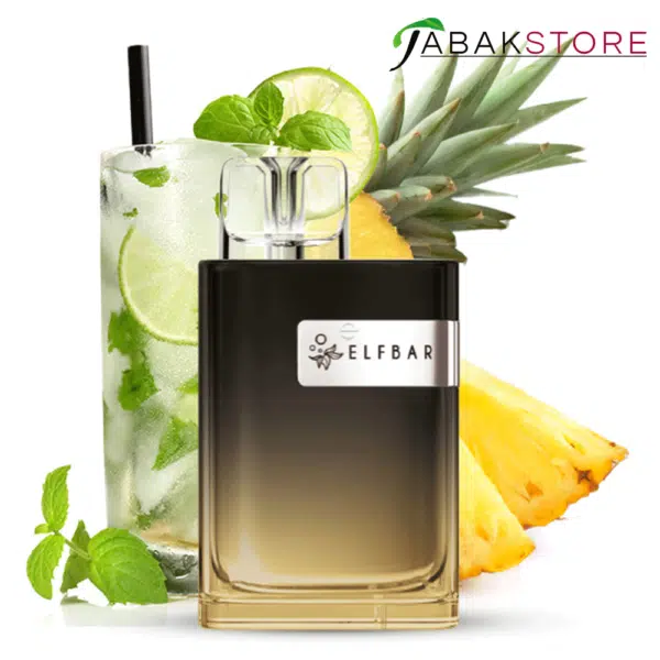 ELFBAR-CR600-Pineapple-Mojito--mit-Früchten