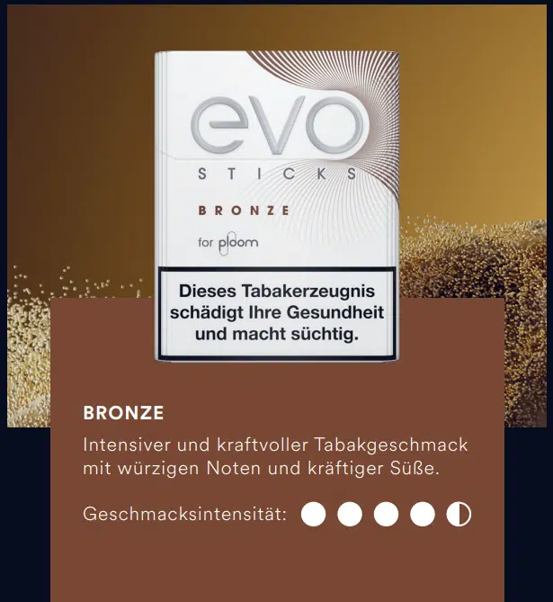 evo sticks bronze