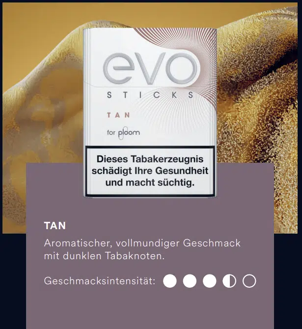 evo sticks tan
