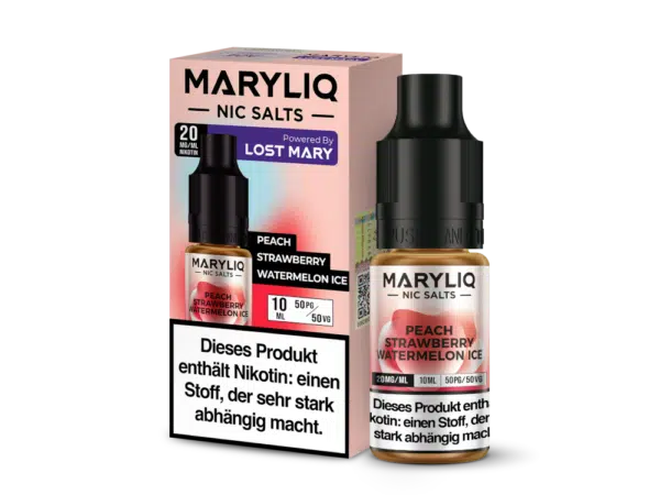 Lost Mary Maryliq Liquid Peach Strawberry Watermelon 20mg
