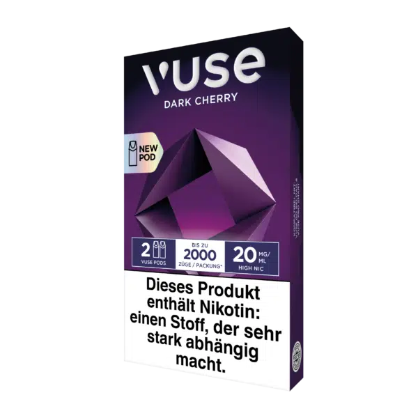 Vuse ePod Caps Dark Cherry Rechts Ansicht 20mg