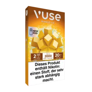 Vuse ePod Caps Mango Ice Links Ansicht 20mg