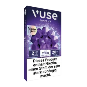 Vuse ePod Caps Grape Ice Linksansicht 20mg