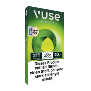 Vuse ePod Caps Apple Sour Links Ansicht 20mg