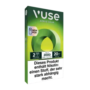 Vuse ePod Caps Apple Sour Links Ansicht 20mg