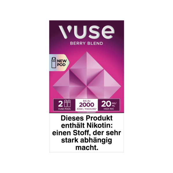 Vuse ePod Caps Berry Blend Front Ansicht 20mg