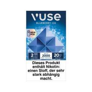 Vuse ePod Caps Blueberry Ice Font Ansicht 20mg
