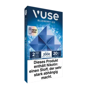 Vuse ePod Caps Blueberry Ice Links Ansicht 20mg