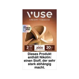 Vuse ePod Caps Creamy Tobacco Font Ansicht 20mg