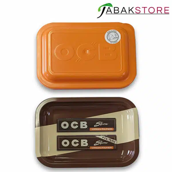 ocb-rollingtray-nature-virgin-mit-deckel