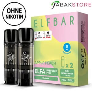 Elfa-Pods-Apple-Peach-0mg-Nikotinfrei