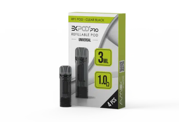 ExPod Pro Leer Pods Packung mit ein Pod 1,0 Ohm