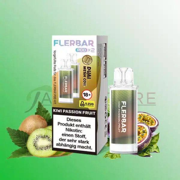 Flerbar-Pods-Kiwi-Passion-Fruit