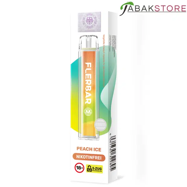 Flerbar-M-Vapes-Peach-Ice--ohne-Nikotin