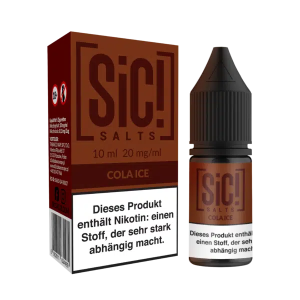 SiC Salt Liquid Cola Ice mit Box und Flasche