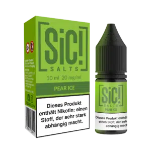 SiC Salt Liquid Pear Ice mit Box und Flasche