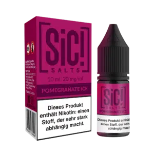 SiC Salt Liquid Pomegranate Ice mit Box und Flasche