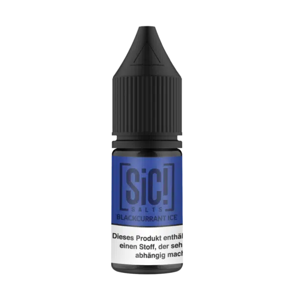 Sic! Salt Blackcurrant Ice 20mg 10ml flasche