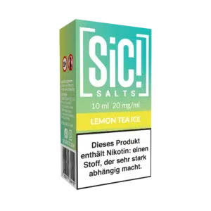 Sic! Salt Lemon Ice Tea 20mg 10ml Box