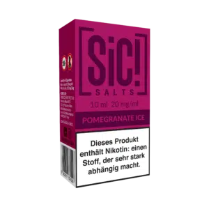 Sic! Salt Pomegranate Ice 20mg 10ml Box