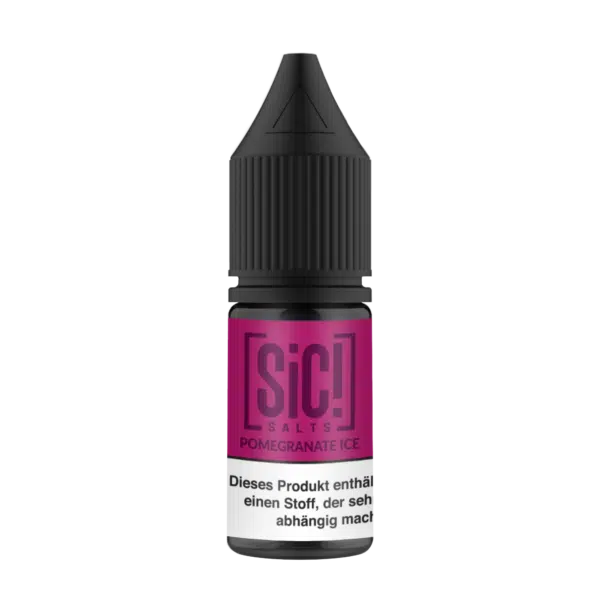 Sic! Salt Pomegranate Ice 20mg 10ml flasche