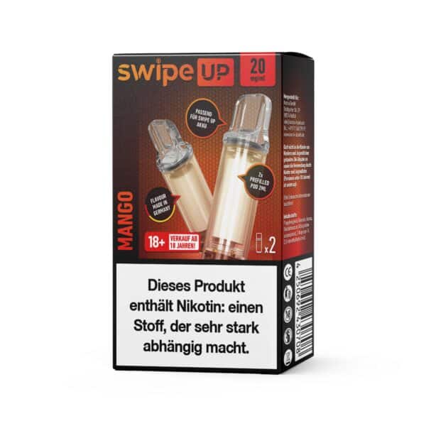 Swipe Up | Mango | Liquid Pod | 20mg | 2er Pack – Bild 2